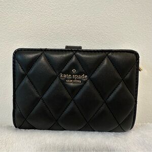Kate Spade Black Quilted Women's Wallet